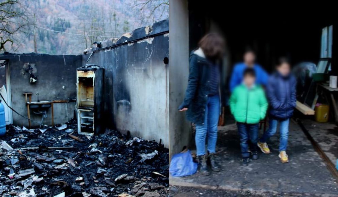 სასწრაფოა!!! სვანეთში 6 ბავშვს სახლი დაეწვა…