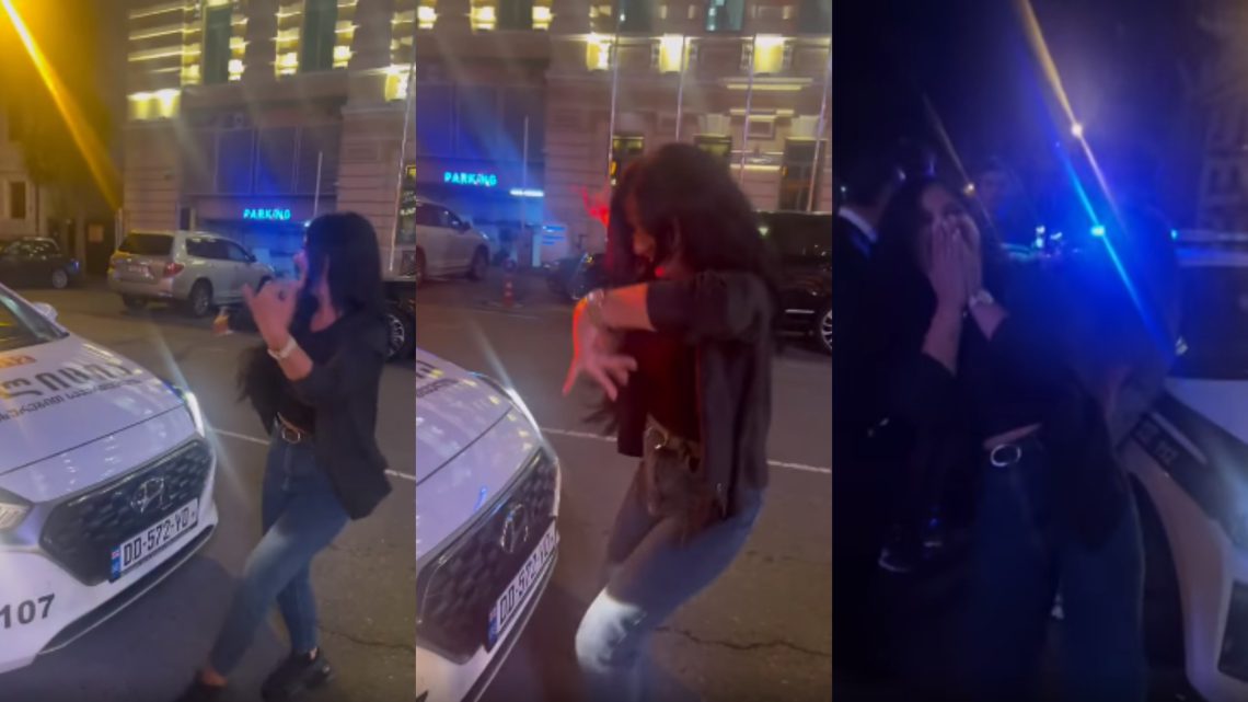 VIDEO: „ლიშენია, რა კარგია ლიშენია“ – გოგომ პატრულის გამოწერილი ჯარიმა ცეკვით აღნიშნა