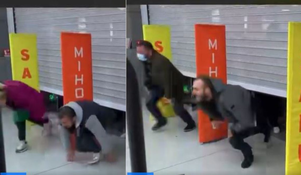 შავი პარასკევი – ხოხვით შევარდნილი ქართველი მომხარებელი მაღაზიაში