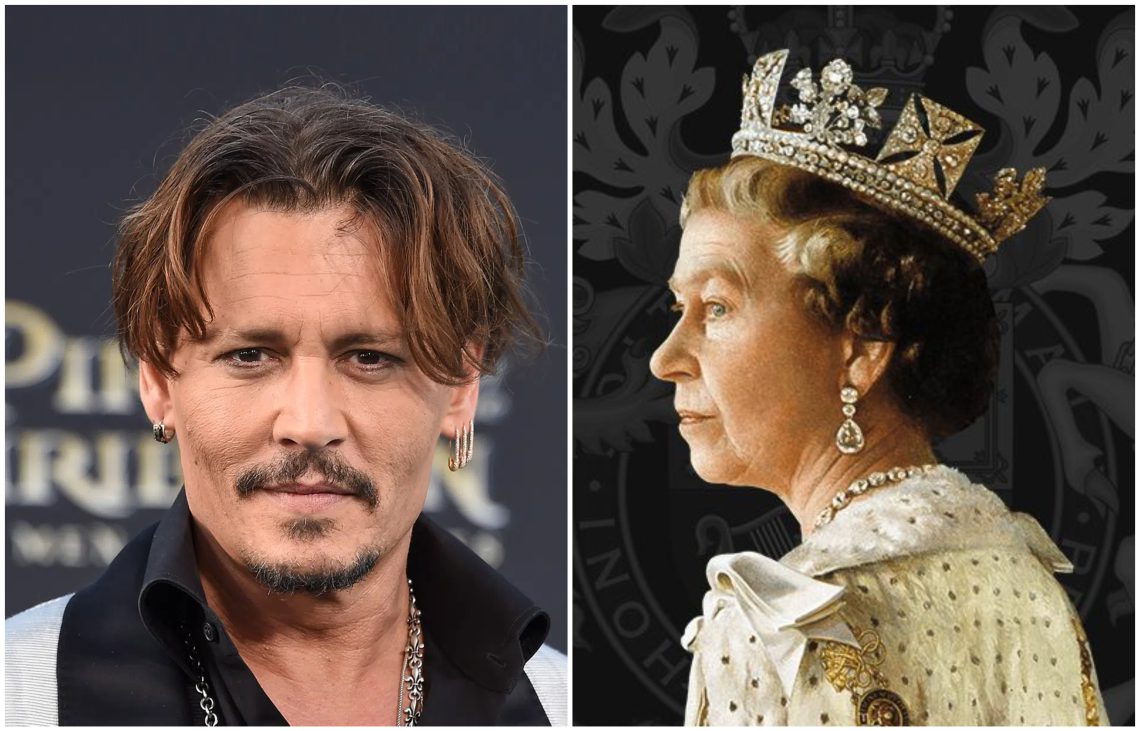 ჯონი დეპი ელისაბედ II-ის ნათესავი აღმოჩნდა