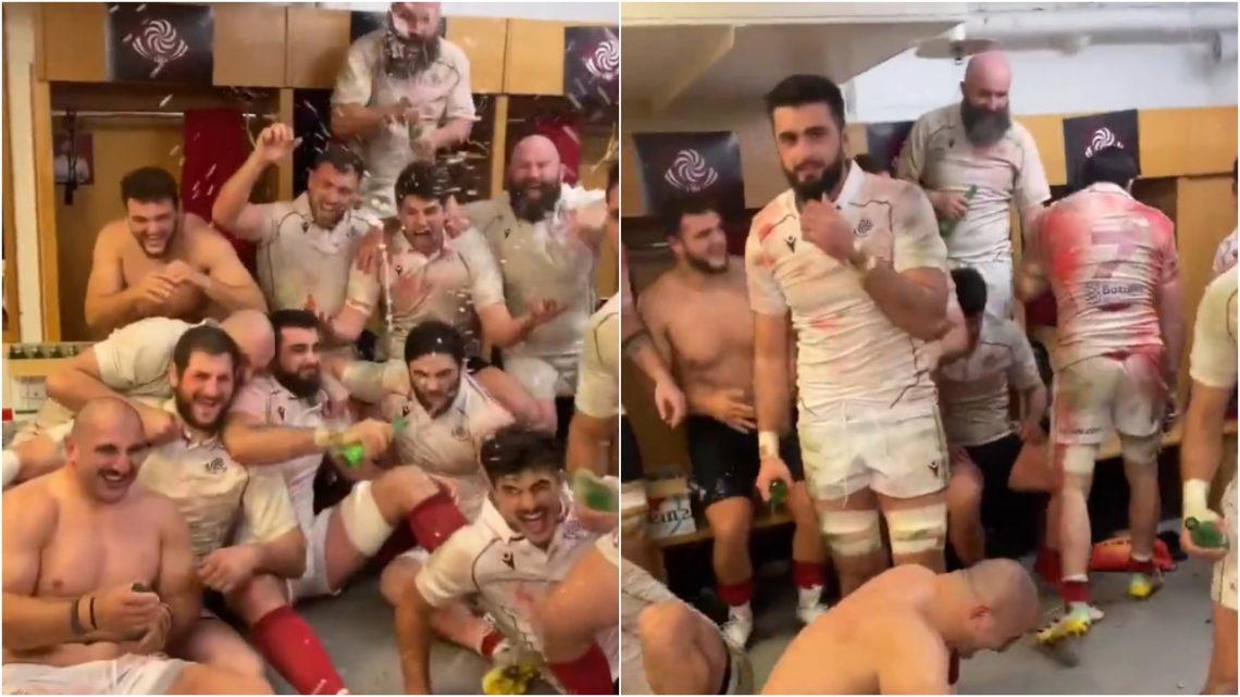 VIDEO: ბორჯღალოსნების პირველი ემოციები კარდიფში გამარჯვების შემდეგ