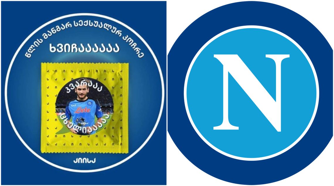 „ამასობაში კვარაცხელია“ – რას წერს „ნაპოლის“ ოფიციალური FB-გვერდი