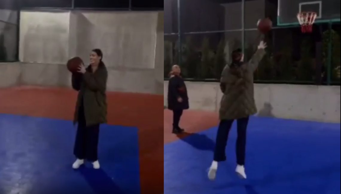 🎥 ნახეთ რა კარგად თამაშობს ლიზა ჩიჩუა კალათბურთს