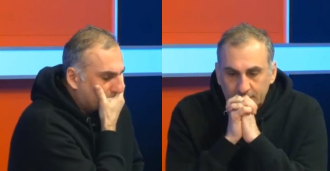 🎥 რატომ ატირდა ალეკო ელისაშვილი პირდაპირ ეთერში?