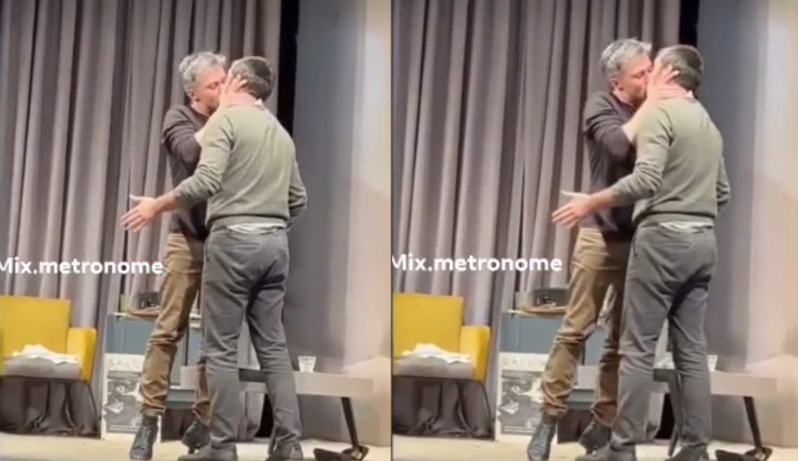 🎥 როგორ გაიგო საზოგადოებამ გოგრიჭიანი-კინწურაშვილის კოცნა სპექტაკლზე?- კადრები რომელმაც მთელი ინტერნეტი ააფეთქა