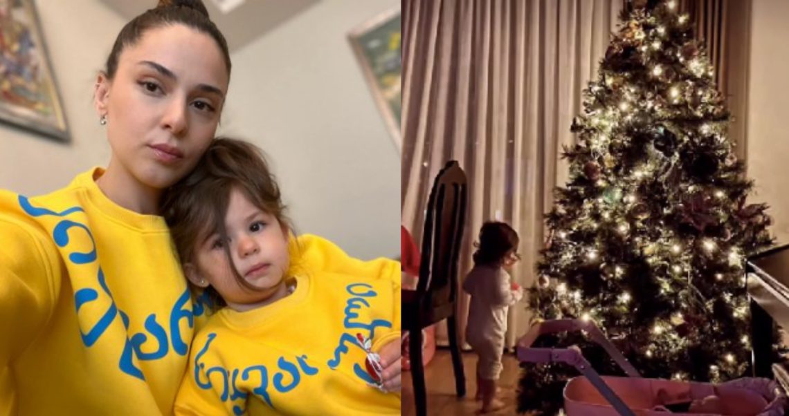 🎥 როგორ მორთეს ნაძვის ხე ალისკა სააკაშვილმა და სოფო ნიჟარაძემ