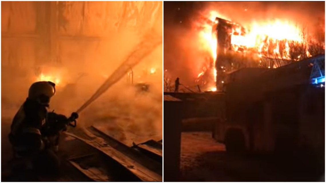 ვლადივოსტოკში ძლიერი ხანძარია – ცეცხლი 2 000 კვ. მეტრ ფართობზეა გავრცელებული