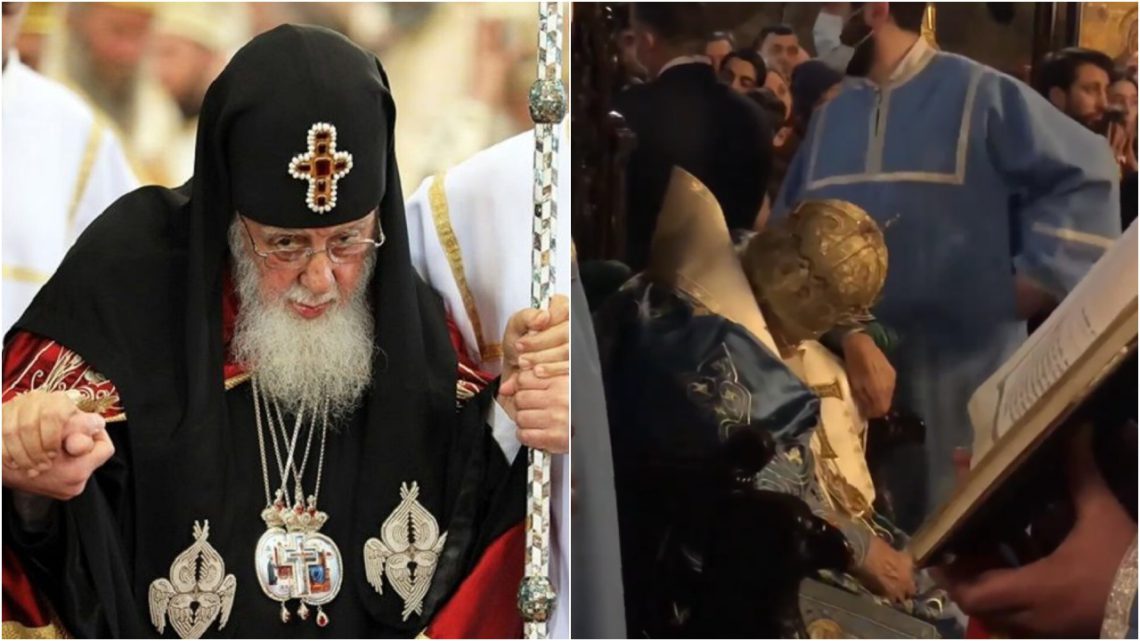 🎥 ვიდეო: პატრიარქის დღევანდელი კადრები, რომელსაც მრევლში დიდი ემოცია მოჰყვა