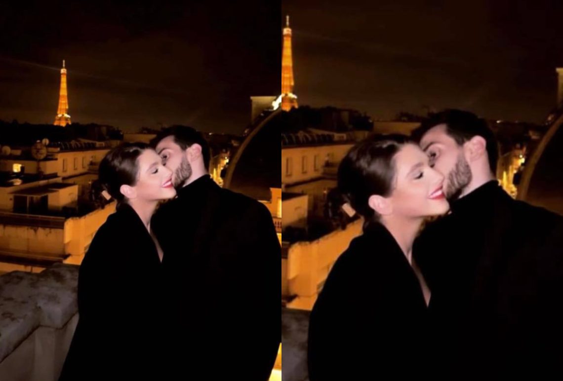 ხვიჩა კვარაცხელიას შეყვარებული პარიზიდან რომანტიკულ ფოტოს აქვეყნებს