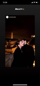 ხვიჩა კვარაცხელიას შეყვარებული პარიზიდან რომანტიკულ ფოტოს აქვეყნებს