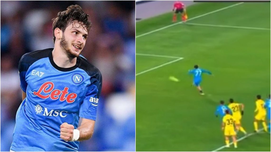 🎥გოოოლ! კვარაცხელიამ უმაგრესი გოლი შეაგდო