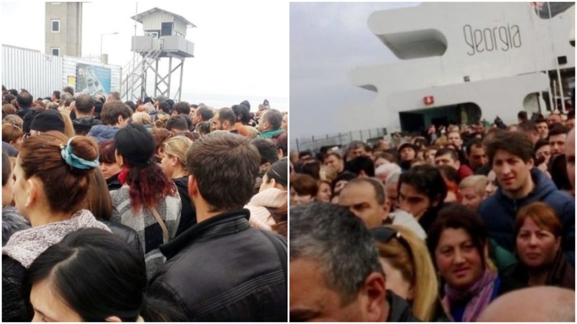 VIDEO: საქართველო-თურქეთის საზღვარზე მასობრივი რიგებია… რა ხდება ამ წუთებში სარფში