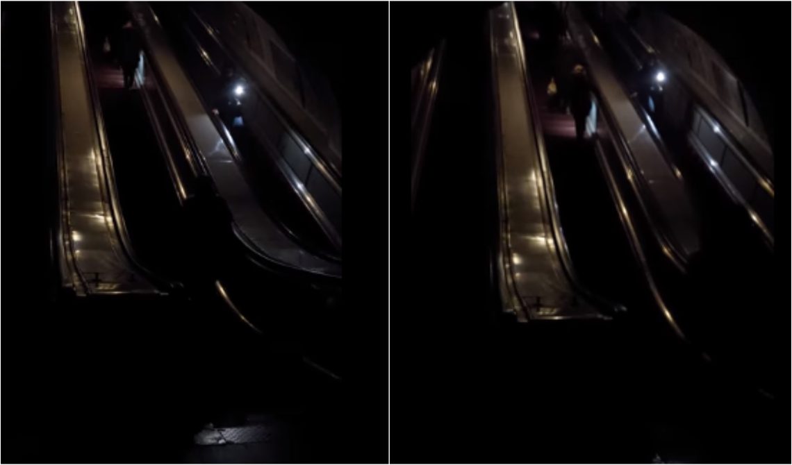 ქაოსი ნაძალადევის მეტროში – შუქის გათიშვის გამო მოქალაქეები გზას თავისით იკვალავენ