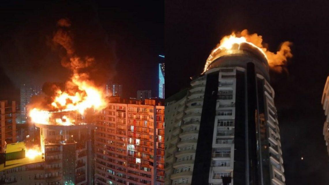 🎥სასწრაფო ევაკუაცია ბათუმში- ხანძარი ძლიერდება