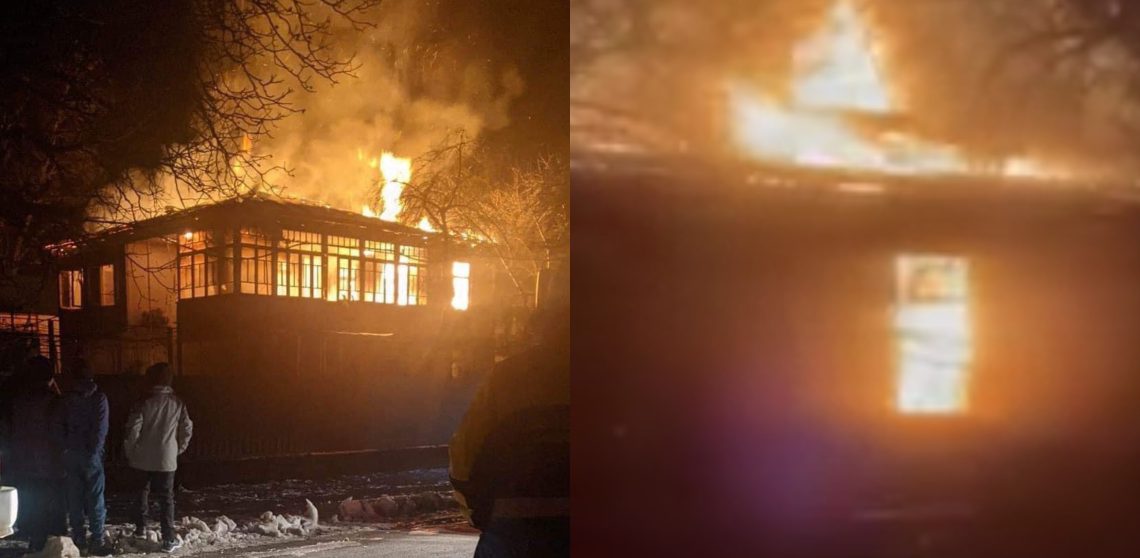 🎥ვიდეო: ამბროლაურში საშინელი ტრაგედია დატრიალდა,სახლი დაიწვა