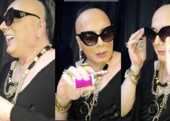 🎥გია სურამელაშვილს მობრიალიანტებული ელექტრო სიგარეტი აჩუქეს