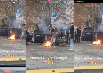 🎥ვიდეო:”თბილისში ცეცხლზე მოცეკვავე გოგონა შუა გზაზე”- რა უცნაუბრობა ხდება ამ წუთებში საბურთალოზე?