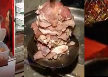 🎥ვიდეო:როგორ სიბინძურეში მზადდება ცნობილი შაურმები?-გამაოგნებელი კადრები