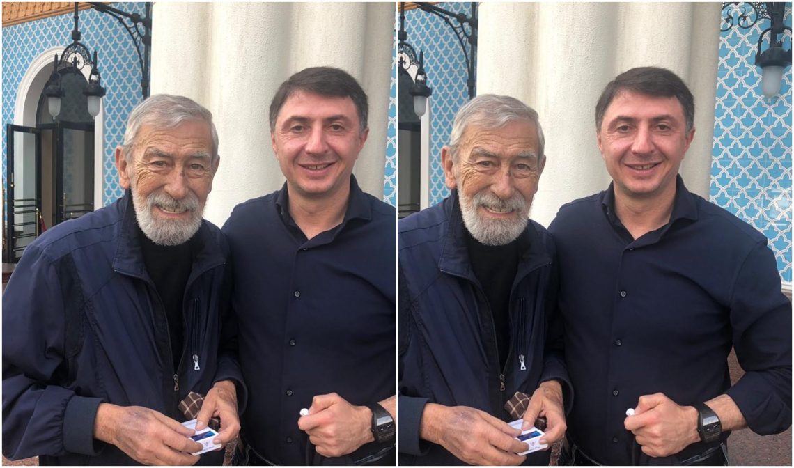 შოთა არველაძე ბუბა კიკაბიძეს ემშვიდობება