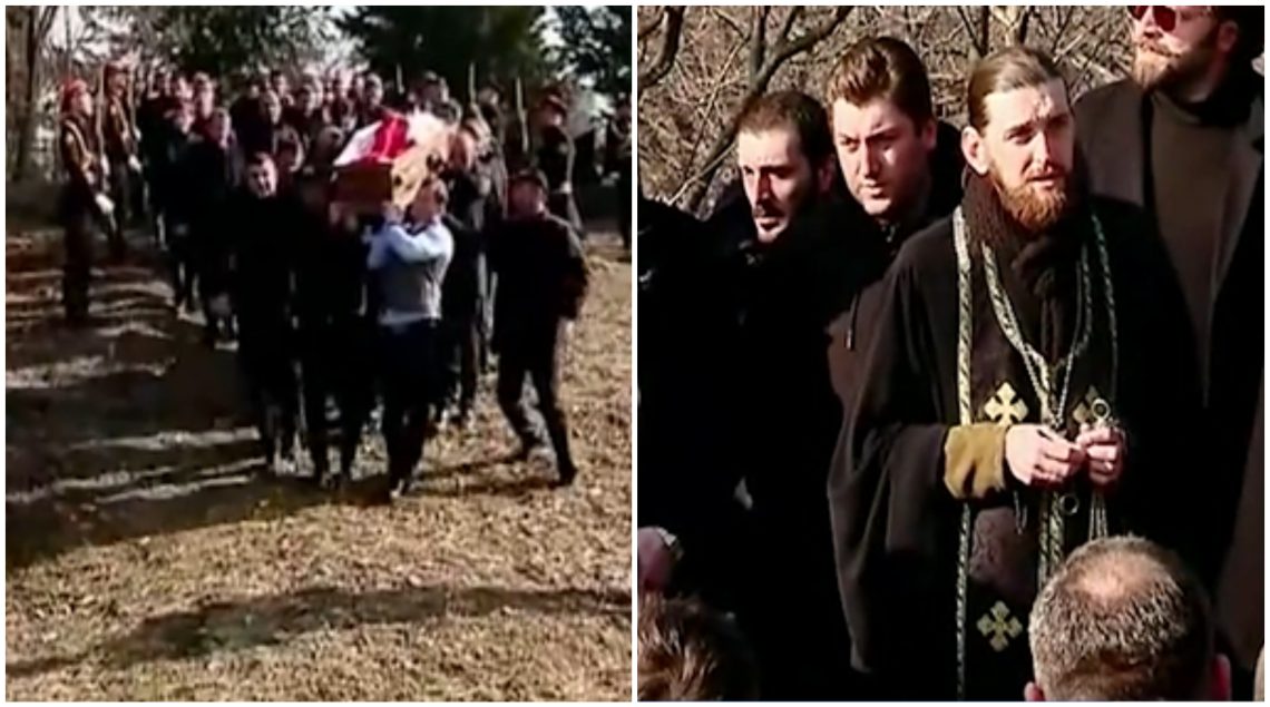 VIDEO: ემოციური კადრები გმირი პოლიციელის დაკრძალვიდან – ცრემლებს ვერ შეიკავებთ