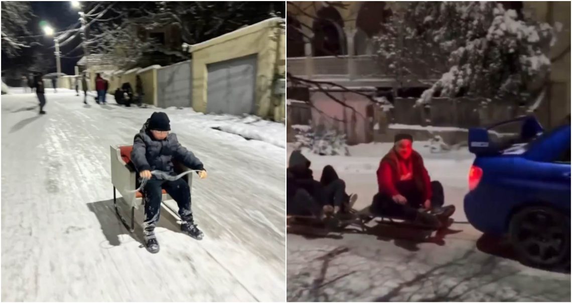 🎥ციგაობა საგარეჯოში-უმაგრესი მეზობლების ვიდეო ნახვების რეკორდს ხსნის