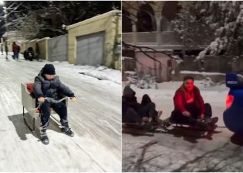 🎥ციგაობა საგარეჯოში-უმაგრესი მეზობლების ვიდეო ნახვების რეკორდს ხსნის