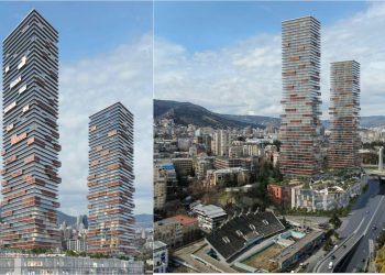 “ბიძინას “საჩუქარი” თბილისელებს”-გმირთა მოედანზე ცათამბჯენებს აგებენ