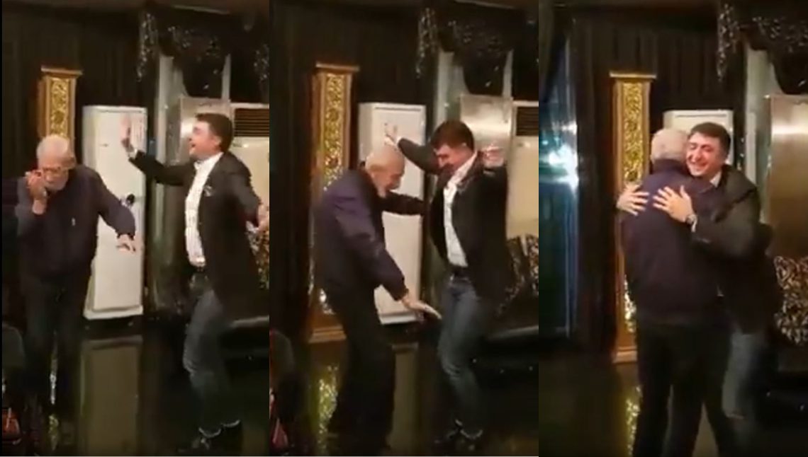 🎥:ბუბა კიკაბიძის და შოთი არველაძის უკანასკნელი ცეკვა –  ცრემლებს ვერ შეიკავებთ