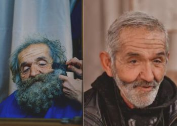 🎥: ლექსო სალონში წიყვანეს თმები შეჭრეს და მოაწესრიგეს – უემოციურესი ვიდეო ქუთაისიდან