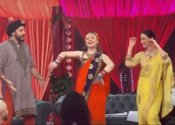 ვიდეო: “ინდოეთში აღარ შემიშვებენ, ხომ?!” – ინდურ სიმღერაზე აცეკვებული ანრი ჯოხაძისა და ნინი ბადურაშვილის ვიდეომ ინტერნეტი ააფეთქა