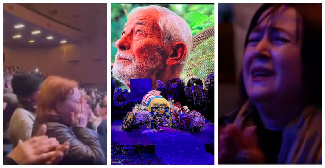 🎥:მთელი ფილარმონია ტირის, ხალხი ბუბას ემშვიდობება – ნახეთ, კადრები რომელიც მსოფლიოს შემოივლის