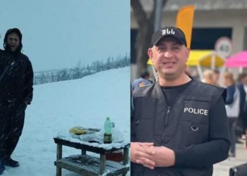 პოლიციელს, რომელიც გუშინდელი სროლის დროს დაიღუპა, მეუღლე და მცირეწლოვანი შვილები დარჩა