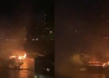 🎥ჯერ აფეთქება…რა ხდება?! დარჩა რაიმე? ხოფაზე ხანძარია – რა ხდება აჭარაში?