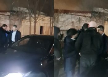 🎥ვიდეო:მამუკა მდინარაძეს ტვ იმედის შესასვლელში დახვდენენ-დაძაბულობა დიდ დიღომში