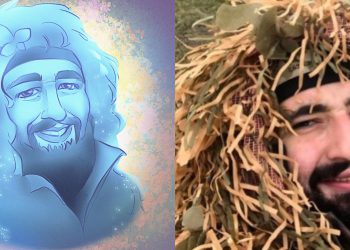 უკრაინელმა ხელოვანმა ჯაბა ხოფერია დახატა