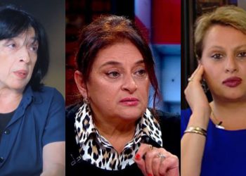 “გარეთ გავედი ვხედავ ქუჩის ერთ მხარეზე ქსათუნა ქსოფერია კივის, მეორე მხარეზე ლალი მოროშკინა დადის უკან დიდი წერტილით” – ირინა სარიშვილი