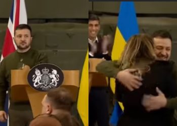 🎥ჟურნალისტი: ძალიან მინდა რომ ჩაგეხუტოთ და მადლობა გადაგიხადოთ, მაგრამ ვიცი, რომ არ შეიძლება – ზელენსკის საქციელი გაგაოცებთ