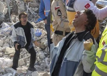 📸შვილის ემოცია, როდესაც გაიგო, რომ მშობელი 176 საათის შემდეგ ნანგრევებში ცოცხალი იპოვეს (ფოტოები)