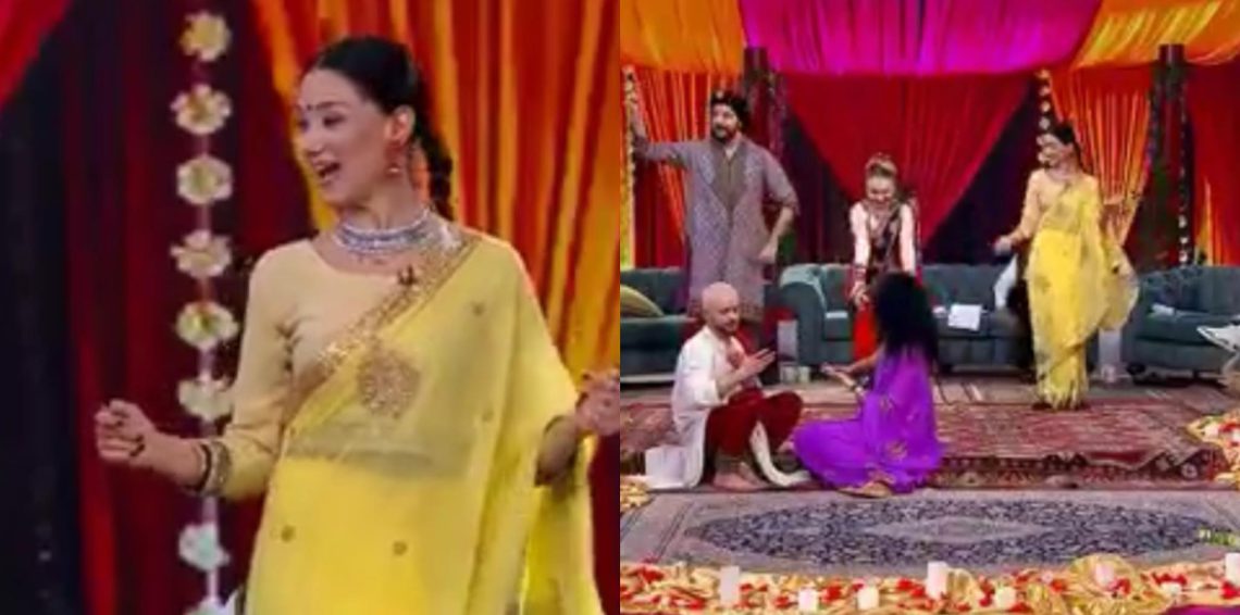 🎥ნინი ბადურაშვილის და ანრი ჯოხაძის ინდური ცეკვა ნახვების რეკორდს ამყარებს