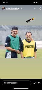 "კვარას წარმატებული მატჩის შემდეგ, კახა კალაძეს ახალგაზრდობის ნოსტალგიები შემოაწვა" - ნახეთ რა ფოტოებს აქვეყნებს თბილისის მერი