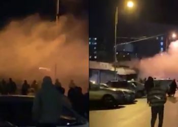 🎥ვიდეო:ამ წუთებში ბათუმში, ხოფის ბაზრობა იწვის