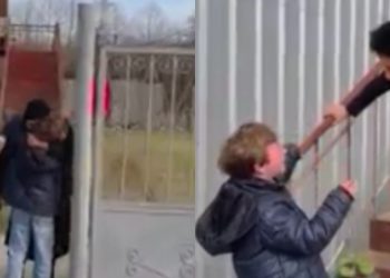 🎥”51 წლის ქალს დეიდა რაფერ დაუძახო, ბებიაჩემი 50 წლისაა” – გივიკო დიდია ლუკა შუბითიძის სახალისო ვიდეოს ავრცელებს