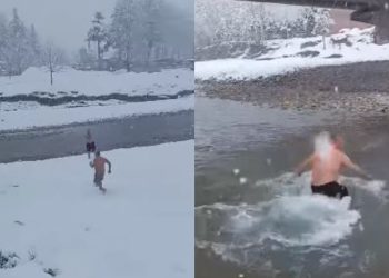 🎥 VIDEO: “გაყინულ წყალში ჩახტნენ, ხალხო… გაგვაგებინეთ, როგორ იქნებიან” – მეგრელების ვიდეომ დილიდან ინტერნეტი ააფეთქა