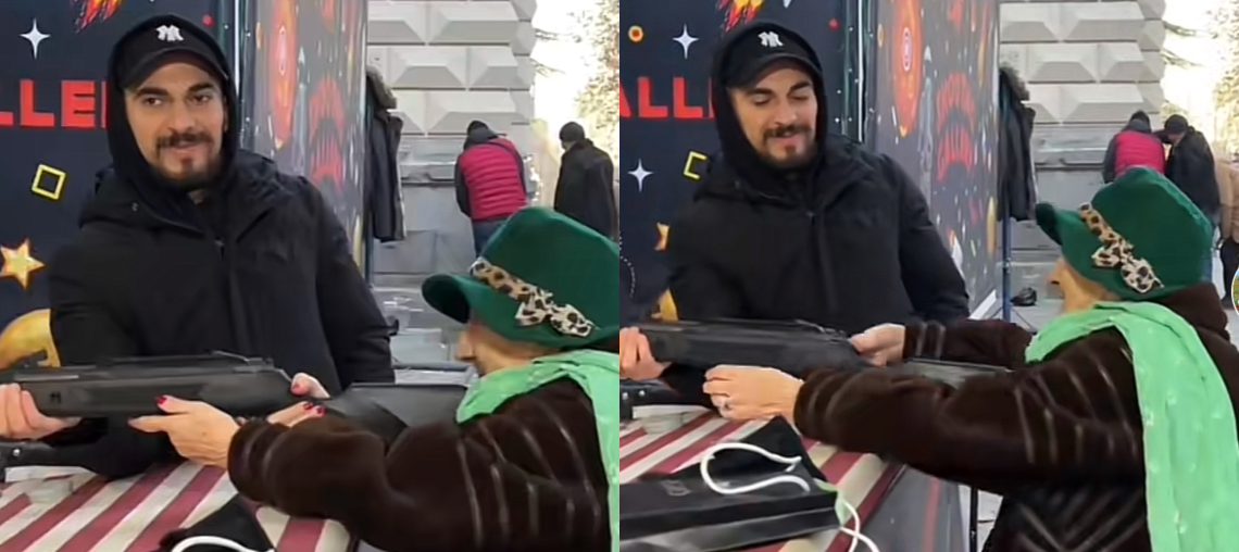 🎥ვიდეო: ბებო რუსთაველის ქუჩაზე თოფით ხელში – ვიდეო ნახვების რეკორდს ხსნის