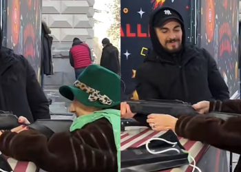 🎥ვიდეო: ბებო რუსთაველის ქუჩაზე თოფით ხელში – ვიდეო ნახვების რეკორდს ხსნის