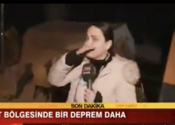 🎥”მიწა სრიალებს ჩვენს ფეხქვეშ” – თურქი ჟურნალისტი, რომელიც იმ ადგლიდან ერთვებოდა, სადაც ცოტახნის წინ ძლიერი მიწისვრა მოხდა პირდაპირ ეთერში ატირდა