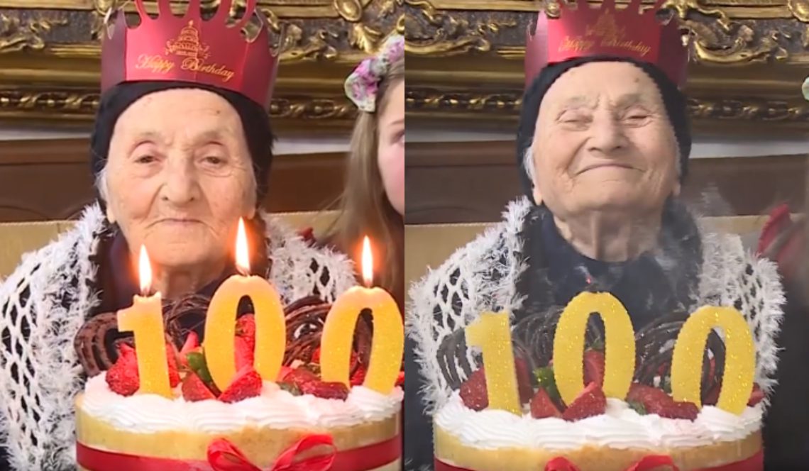 🎥 8 შვილი, 14 შვილიშვილი და 22 შვილთაშვილი – 100 წლის მეგრელი ბებოს იუბილე შთამომავლობასთან