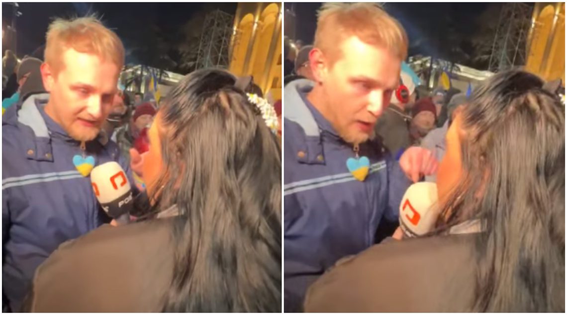 VIDEO: “მიშას გამო მოხვედი აქ? ხოშტარიას მხარდამჭერი ხარ? – “პოსტივის” ჟურნალისტი აქციაზე მისულ ადამიანებს შეურაცხმყოფელ კითხვებს უსვამს და ცდილობს, პროვოკაციაზე წამოაგოს