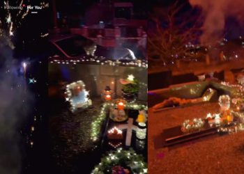 🎥პიროტექნიკა და მაშახლები სასაფლაოზე- რა კადრებმა აღაშფოთა ქართული საზოგადოება?