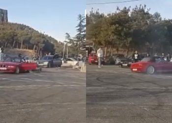 🎥VIDEO: თემქაზე “დრიფტაობის” დროს ახალგაზრდა მამაკაცი ავტომობილიდან გადმოვარდა